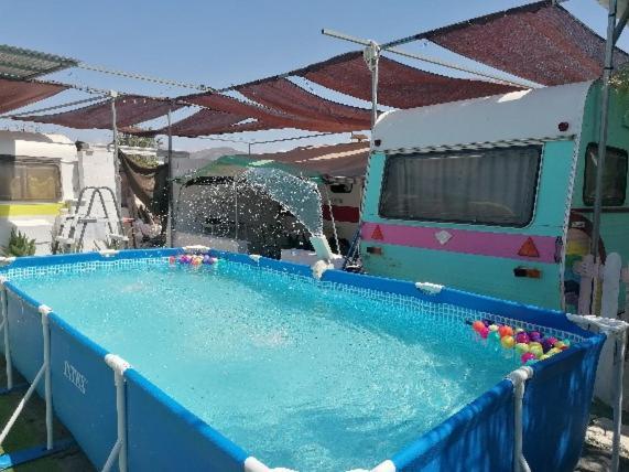 Caravanas Y Habitaciones Para Relajarse Sax Exteriér fotografie