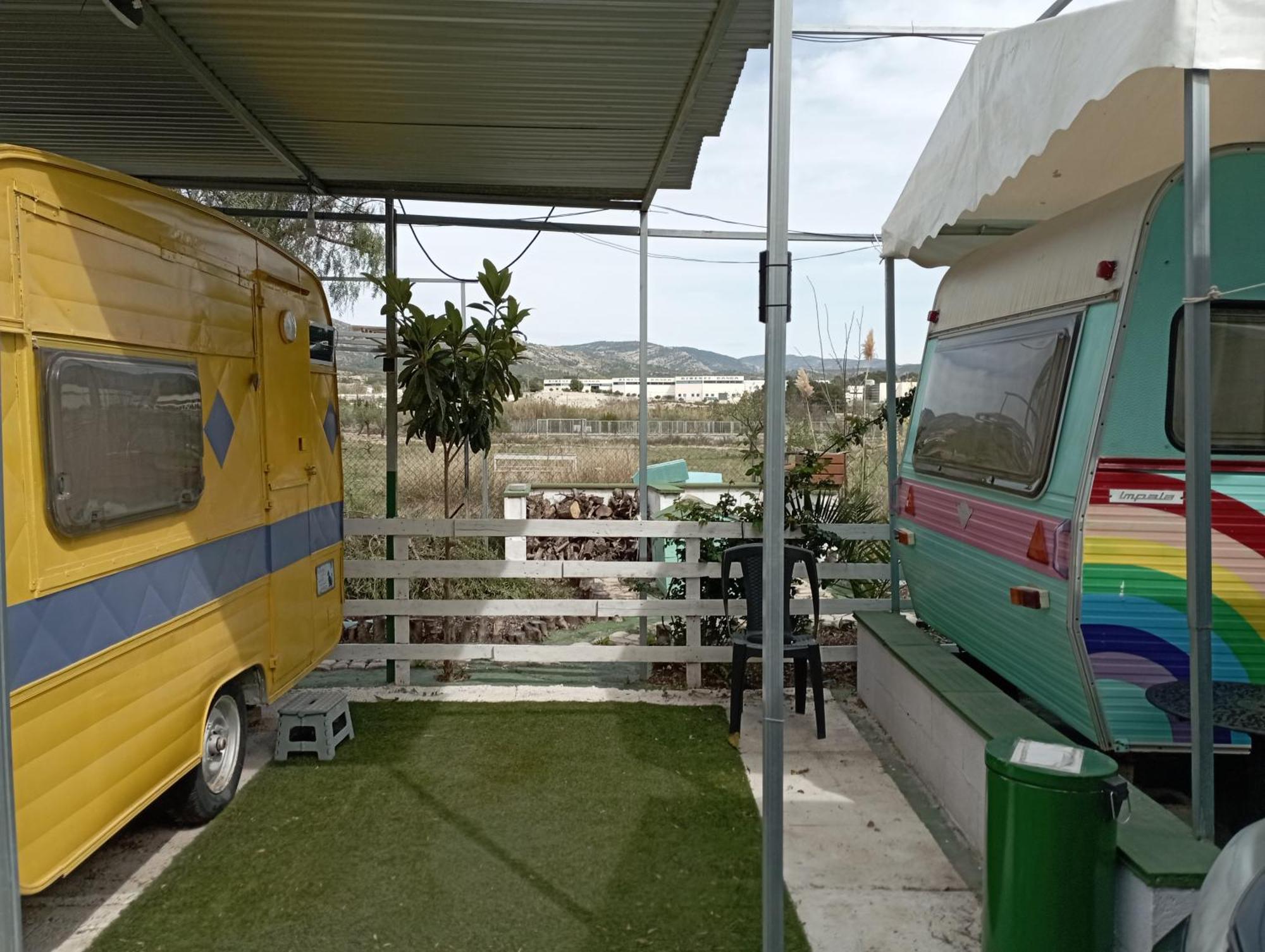 Caravanas Y Habitaciones Para Relajarse Sax Exteriér fotografie